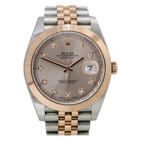 rolex diamanti rosa|Acquista Rolex Datejust su Chrono24.